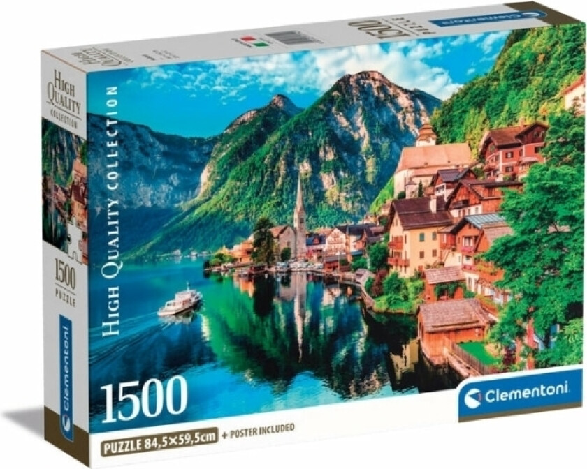 Pussel Clementoni Hallstatt 1500 Delar