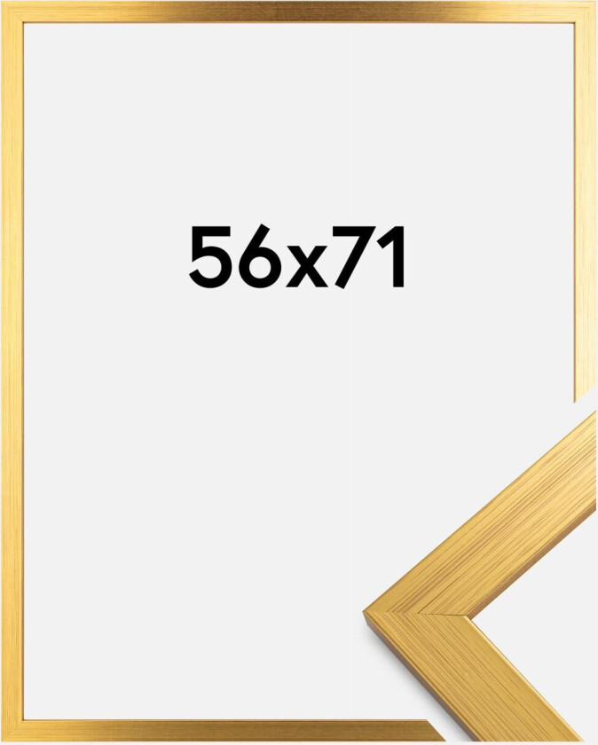 Ramme Gold Wood 56x71 Cm