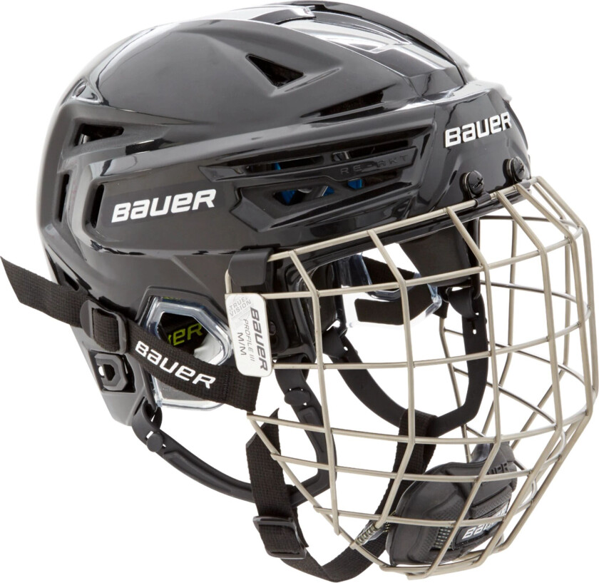 Re-Akt 150 Helmet Combo 23/24, hockeyhjelm, senior BLACK