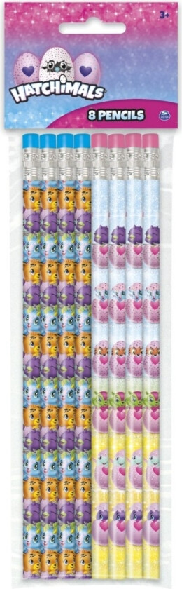 Hatchimals blyant pk/8