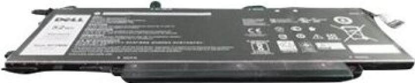 Primary - Batteri til bærbar PC - litiumion - 4-cellers - 52 Wh - for Latitude 7400 2-in-1, 9410 2-in-1