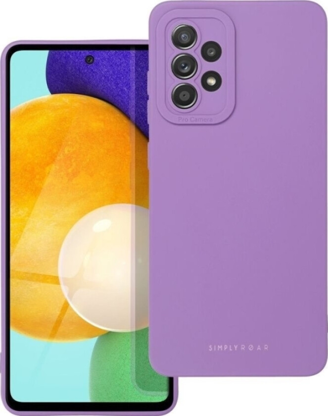 ROAR Roar Luna-deksel - til Samsung Galaxy A52 5G / A52 LTE (4G) / A52s 5G lilla