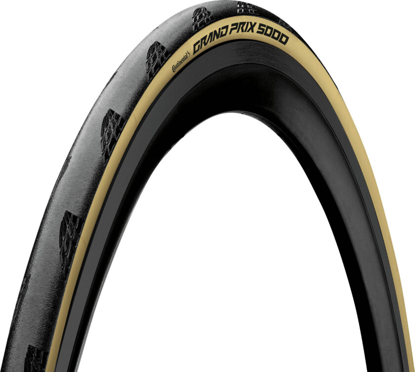 CONTINENTAL Grand Prix 5000 Folding tire (28-622) Black/cream, BlackChili, PSI max:8,0 (bar), Vectran Breaker, LazerGrip, Act,