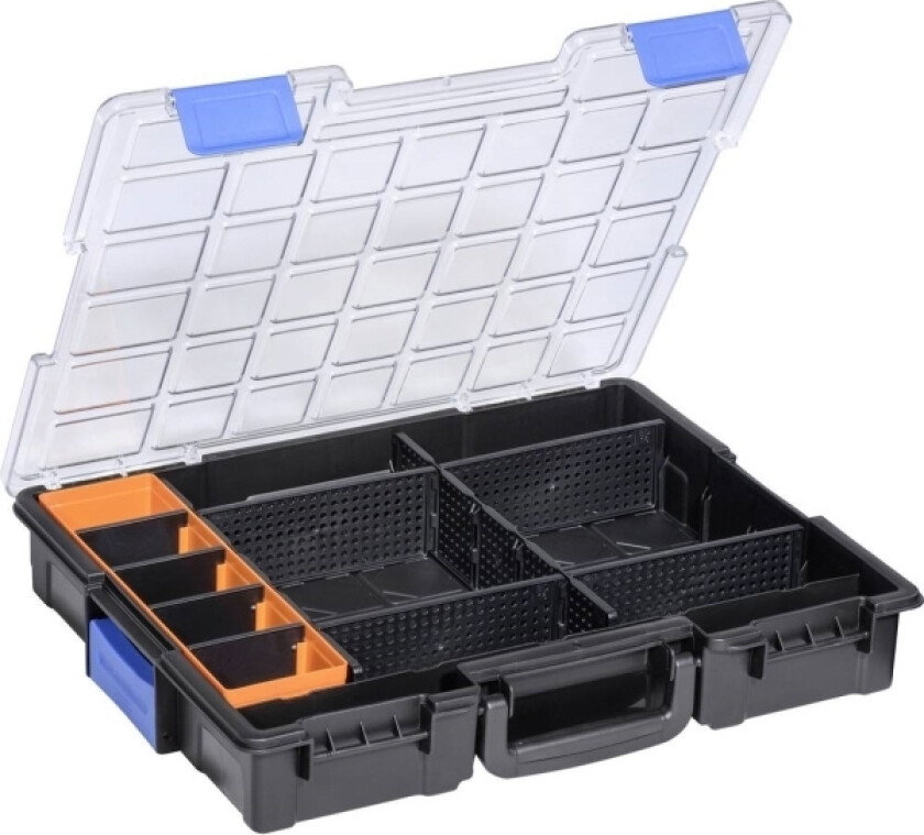 Bilde av EuroPlus Pro K44/12-6 Sortimentskuffert (L x B x H) 355 x 440 x 76 mm Antal fag: 12 Indhold 1 stk