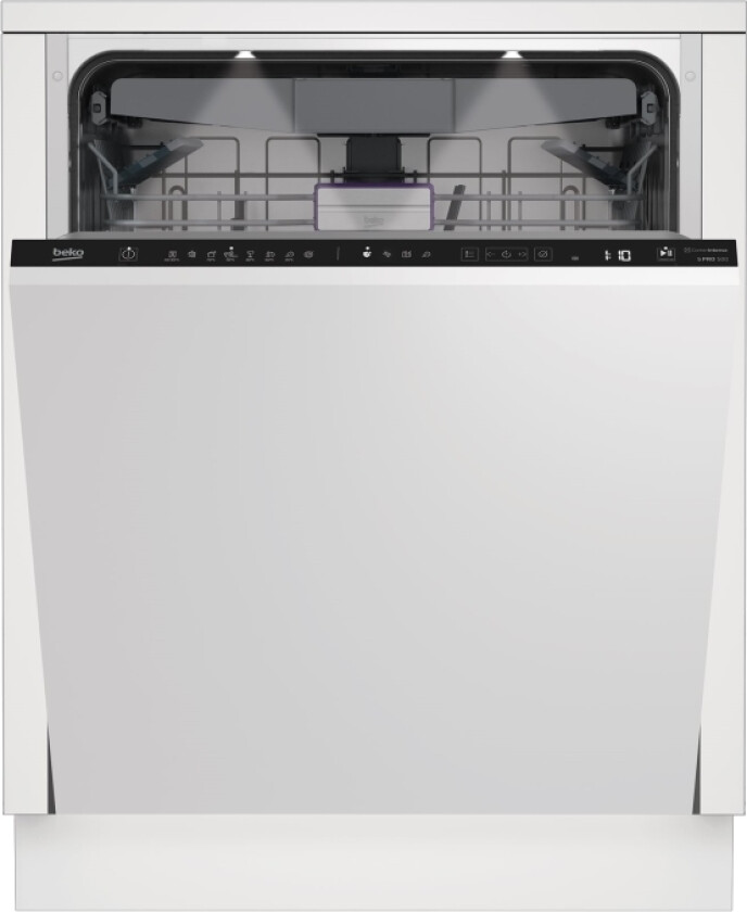 BDIN38644D - Oppvaskmaskin - innebygd - Nisje - bredde: 60 cm - dybde: 56 cm - høyde: 82 cm