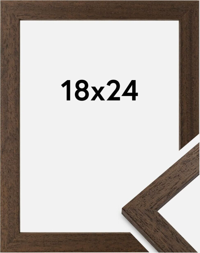 Ramme Brown Wood 18x24 Cm