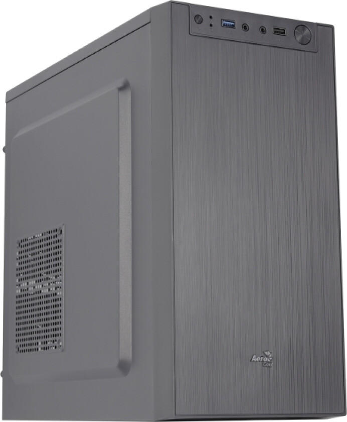 Aerocool CS-108-S-BK-v1 - - sidepanel med vindu - ingen strømforsyning