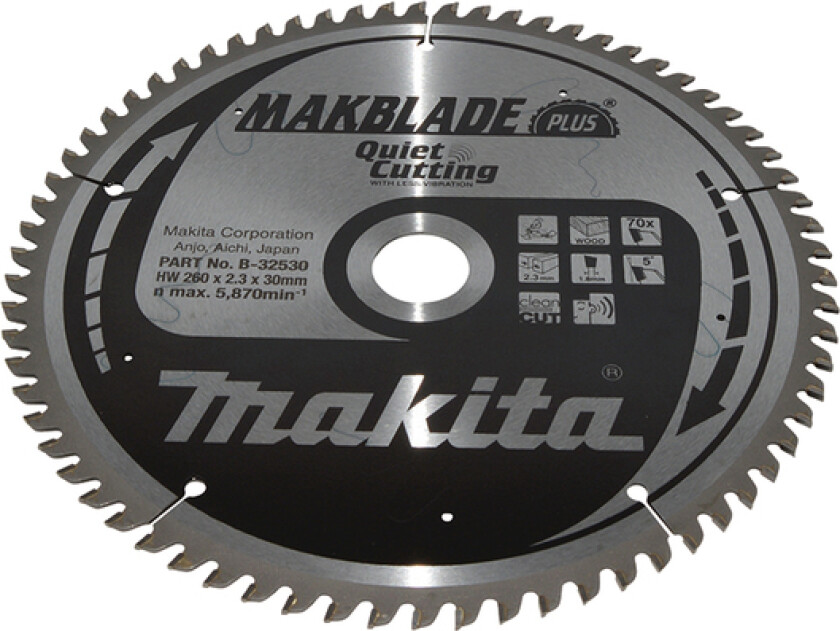 MakBlade Plus, 26 cm, 3 cm, 1,8 mm, 2,3 mm, , 1 stykker