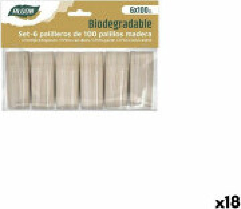 Tannpirkere Algon Tre 600 Deler (18 enheter)