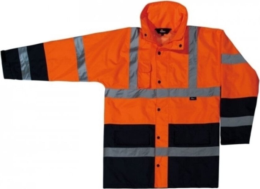 BETA VIZWELL HIGHLIGHT ARBEIDSJAKKE (ORANGE/NAVY) REGN - STØRRELSE XXL
