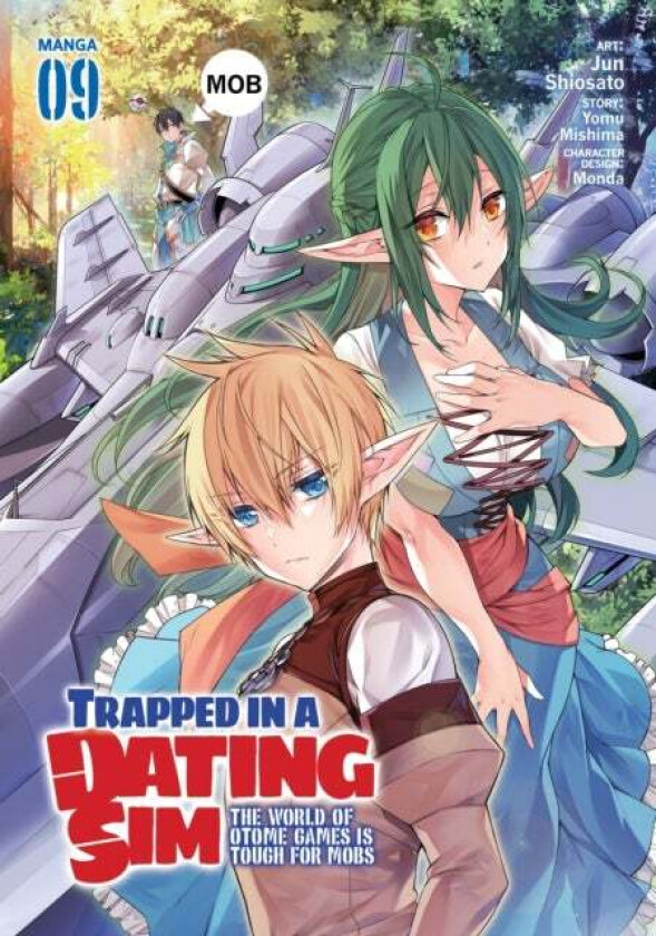 Trapped In A Dating Sim: The World Of Otome Games Is Tough For Mobs (Manga) Vol. 9 Av Yomu Mishima