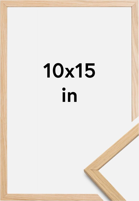 Ramme Edsbyn Akrylglass Eik 10x15 Inches (25,4x38,1 Cm)