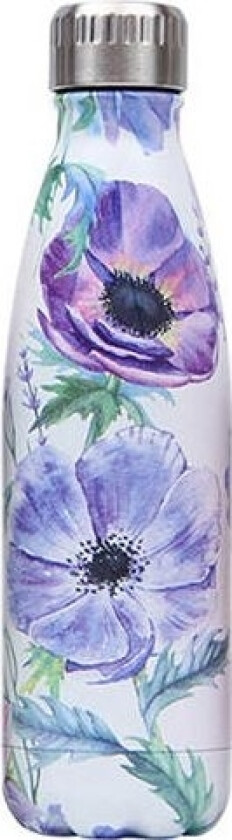 termoflaske 500 ml - blomstermønster, kornblomster