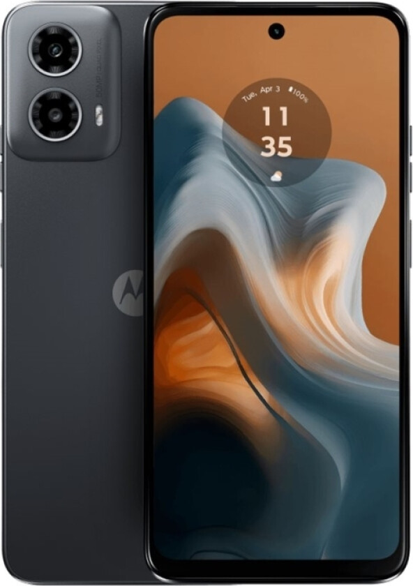 Moto G34 - 5G smarttelefon - dobbelt-SIM - RAM 4 GB / Internminne 128 GB - microSD slot - LCD-display - 6.5" - 1600 x 720 piksler (120 Hz) -