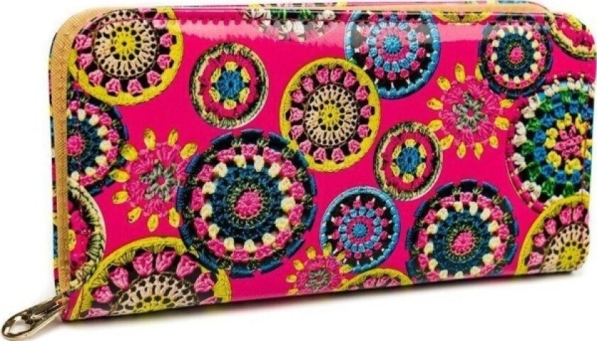 Pellucci Fargerik jenteportefølje øko universal pennal for barn