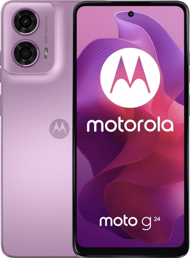 moto g24 8/128 lavender smartphone