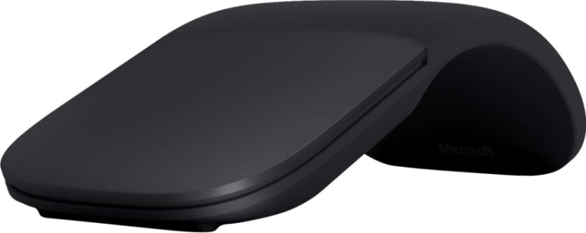 Arc Mouse - Mus - optisk - 2 knapper - trådløs - Bluetooth 4.1 LE - svart