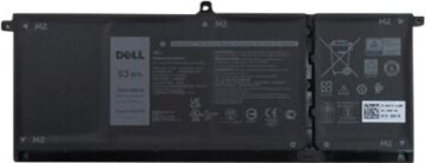 Primary - Batteri til bærbar PC - litiumion - 4-cellers - 53 Wh - for Inspiron 13 7300, 14 5400, 14 7405, 15 7500 Latitude 3410, 3510