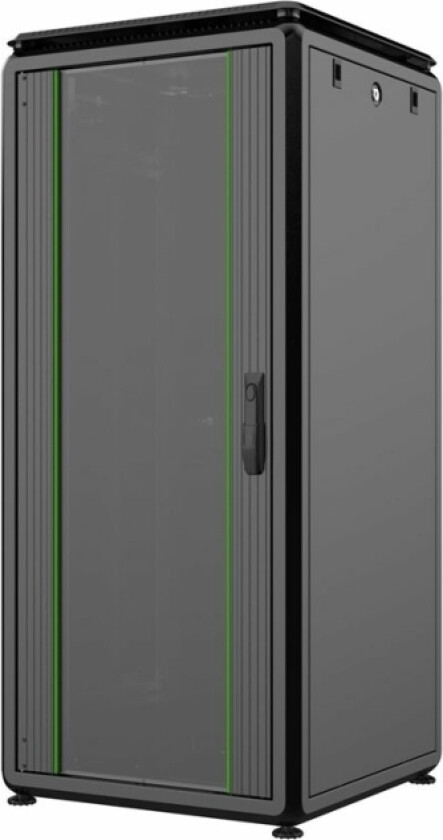 by Logon Data Line - Rack skap - 600 x 600 mm, data line - free-standing - svart - 26U - 19