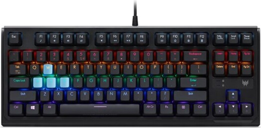 Predator Aethon 301 TKL - Gamingtastatur - Fransk - Svart
