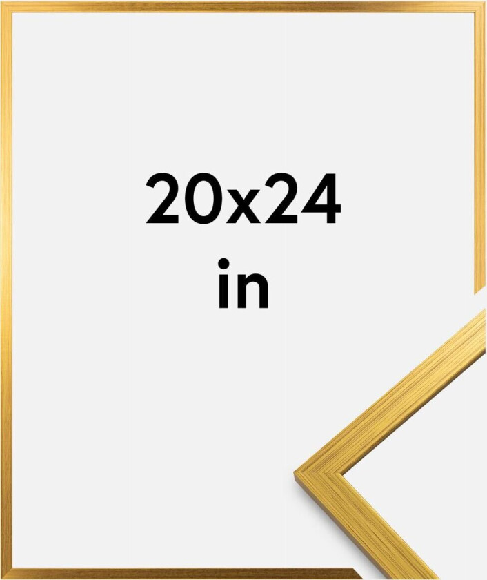 Ramme Edsbyn Akrylglass Gull 20x24 Inches (50,8x60,96 Cm)