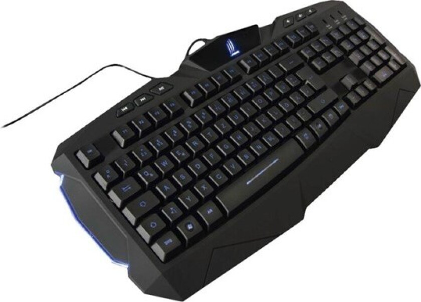 "uRage Illuminated" Gaming - keyboard - QWERTZ - German - black - Tastatur - Tysk - Svart