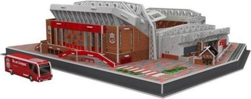 3D Stadium Puzzles - Liverpool Anfield 3D Puslespill