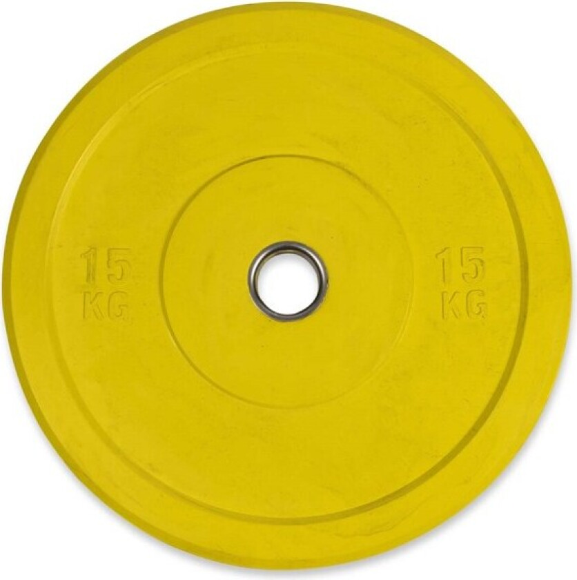 Bumperplate Gul 15 KG Ø50