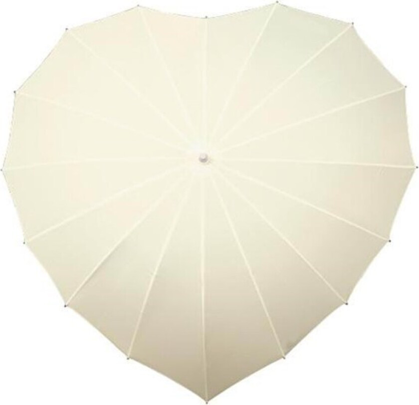 Heart Umbrella - UV-Resistant - 110 cm - Creme