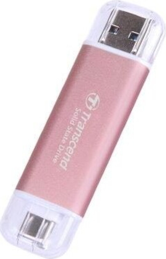 ESD310 SSD - 1TB - Rosa - Ekstern SSD - USB 3.2 Gen 2x1