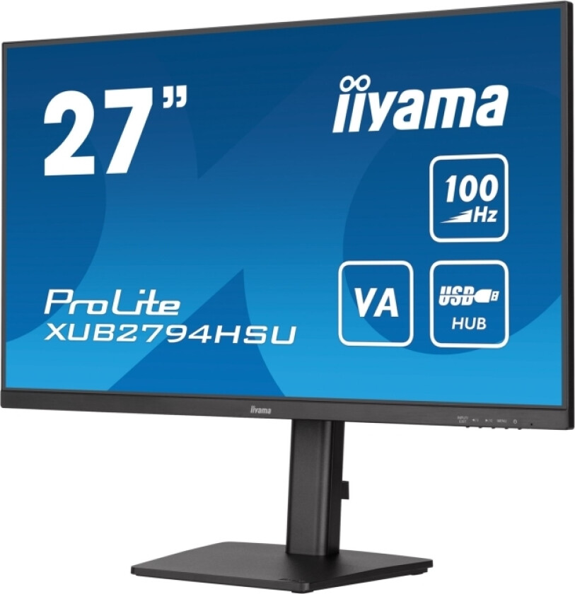 27" iiyama ProLite XUB2794HSU-B6 - LED monitor - Full HD (1080p) - 27" - 1 ms - Skjerm