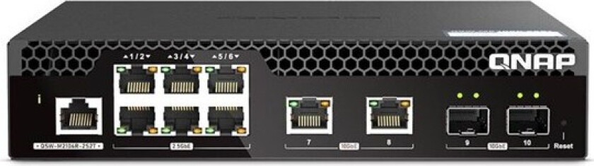Web Managed Series - switch - half-width Layer 2 - 10 ports - Managed - rack-mountable