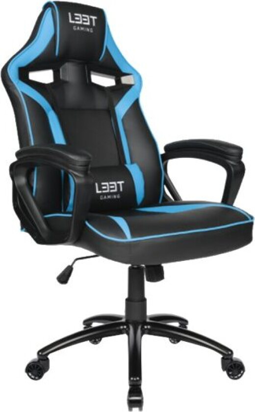 Extreme Gaming Chair - Blue - Svart/Blå - PU-lær - Opptil 100 kg