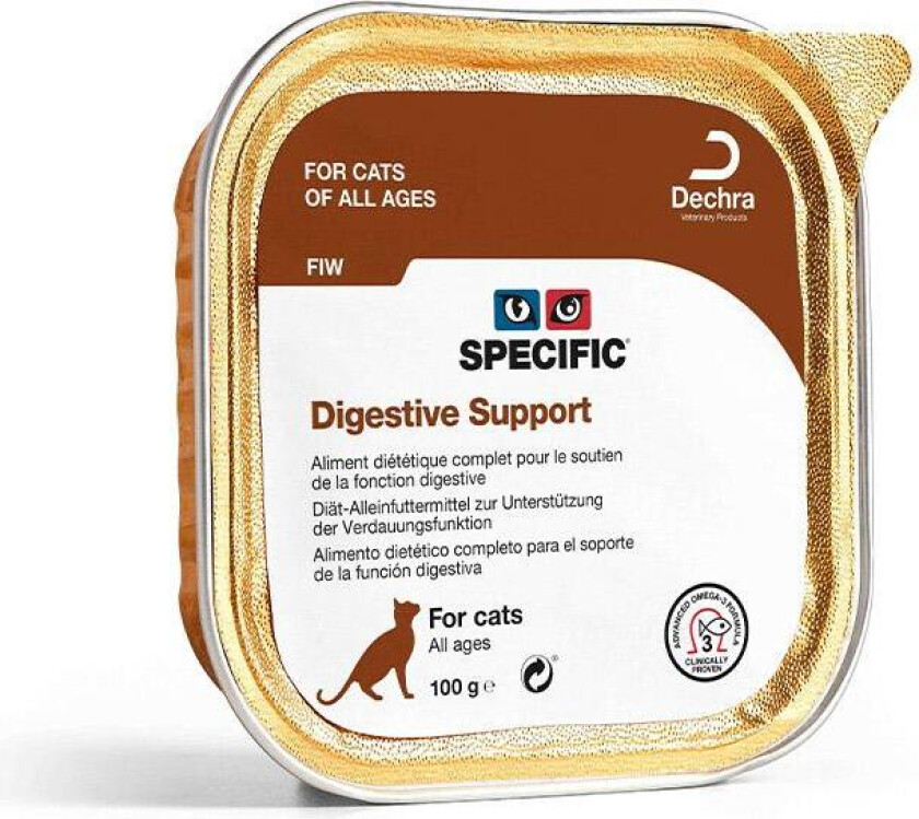 Cat Digestive Support FIW Våtfôr til katt 7 x 100 g