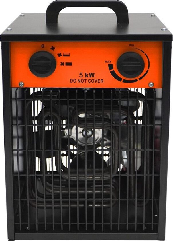 Industrial Fan Heater with 2 Steps 400V 5000W