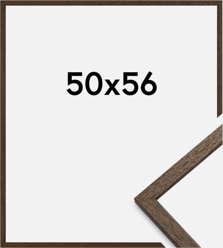 Ramme Edsbyn Valnøtt 50x56 Cm