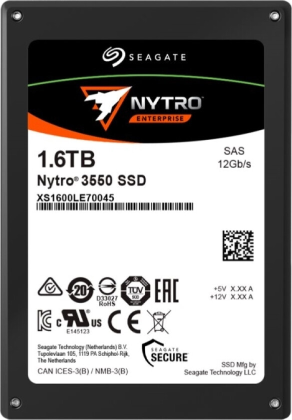 Nytro 3550 XS1600LE70045 - SSD - Mixed Workloads - 1.6 TB - SAS 12Gb/s