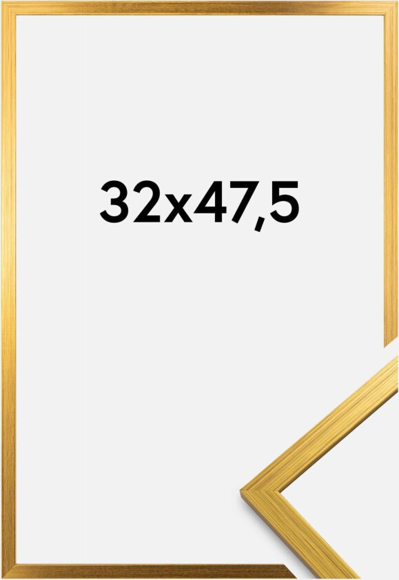 Ramme Edsbyn Akrylglass Gull 32x47,5 Cm