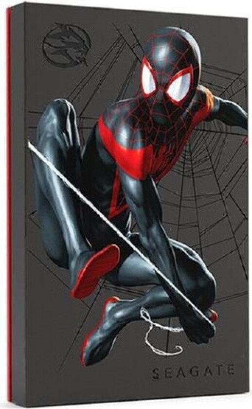 FireCuda - Miles Morales Special Edition - Ekstern Harddisk - 2TB - Grå