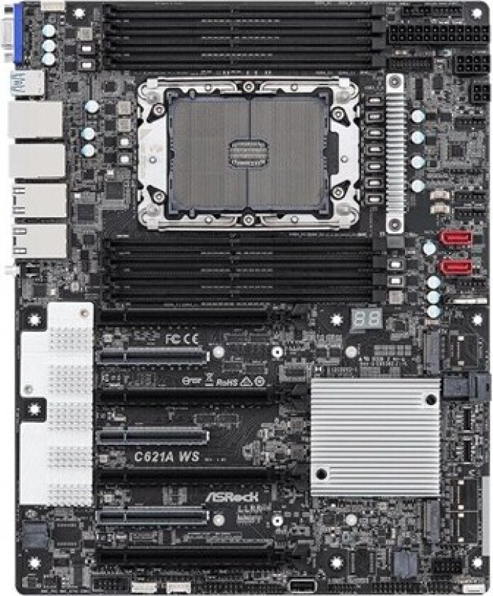 C621A WS - motherboard - ATX - Socket P+ - C621A Hovedkort - Intel C621A - Intel Socket P+ socket - DDR4 RAM - ATX