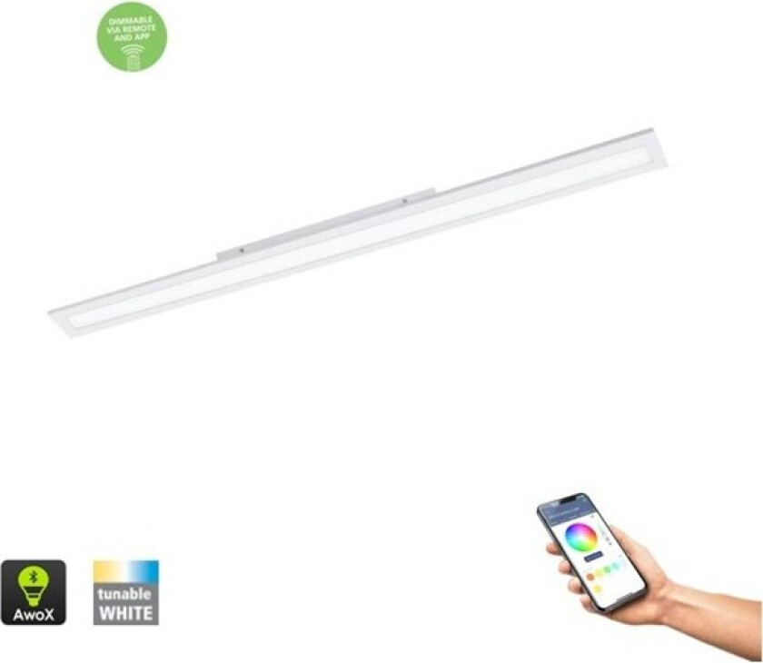 Connect-Z taklampe SALOBRENA-Z SMARTLIGHT HVIT