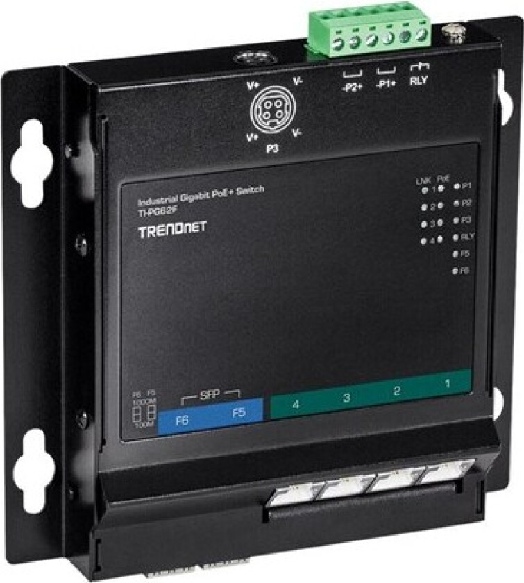 TI-PG62F - switch - 6 ports - unmanaged