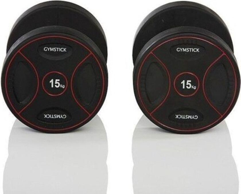 Pro PU Dumbbells 2 x 15kg