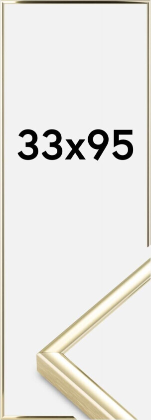 Ramme  Premium Classic Gull 33x95 Cm