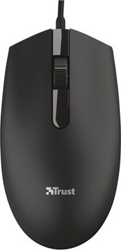 TM-101 - Mus - Optisk - 3 knapper - Svart