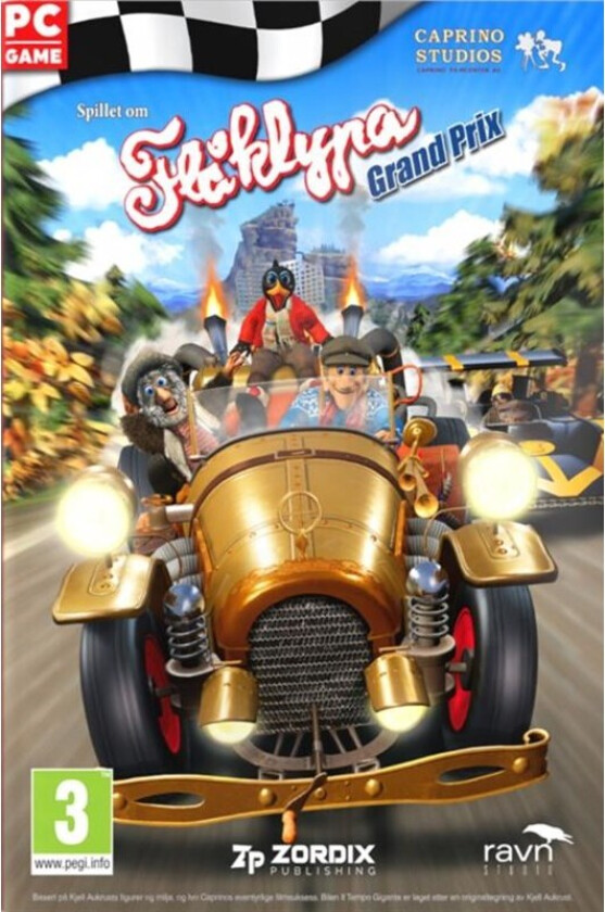 Flåklypa (Bjergkøbing) Grand Prix - Windows - Action/Adventure