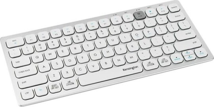 Multi-Device Dual Wireless Compact Keyboard - Tastatur - Engelsk - Storbritannia - Sølv