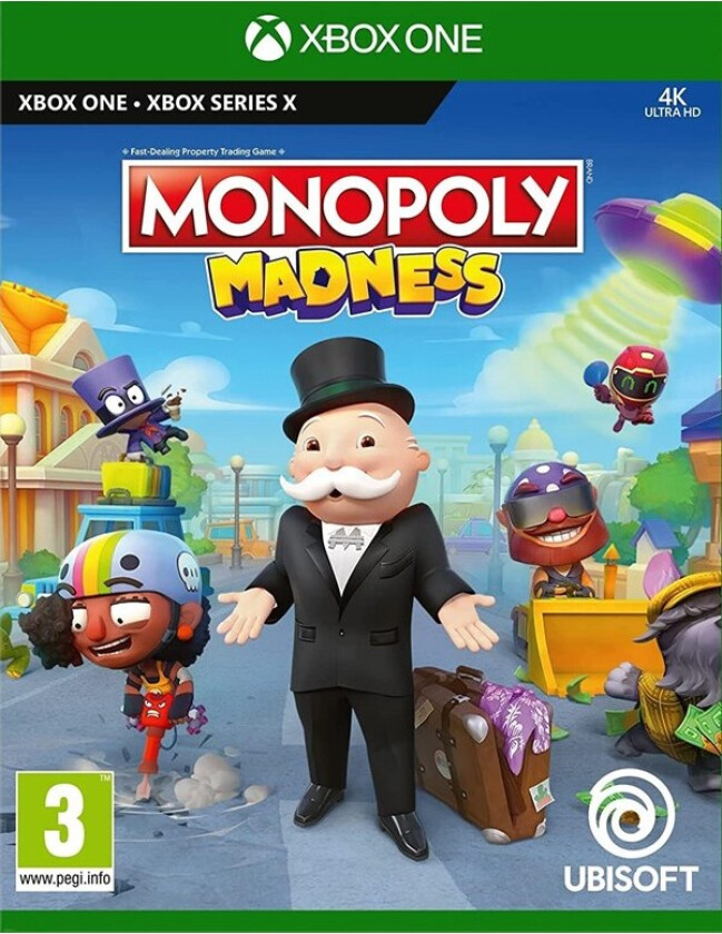 Monopoly Madness - Microsoft Xbox One - Underholdning