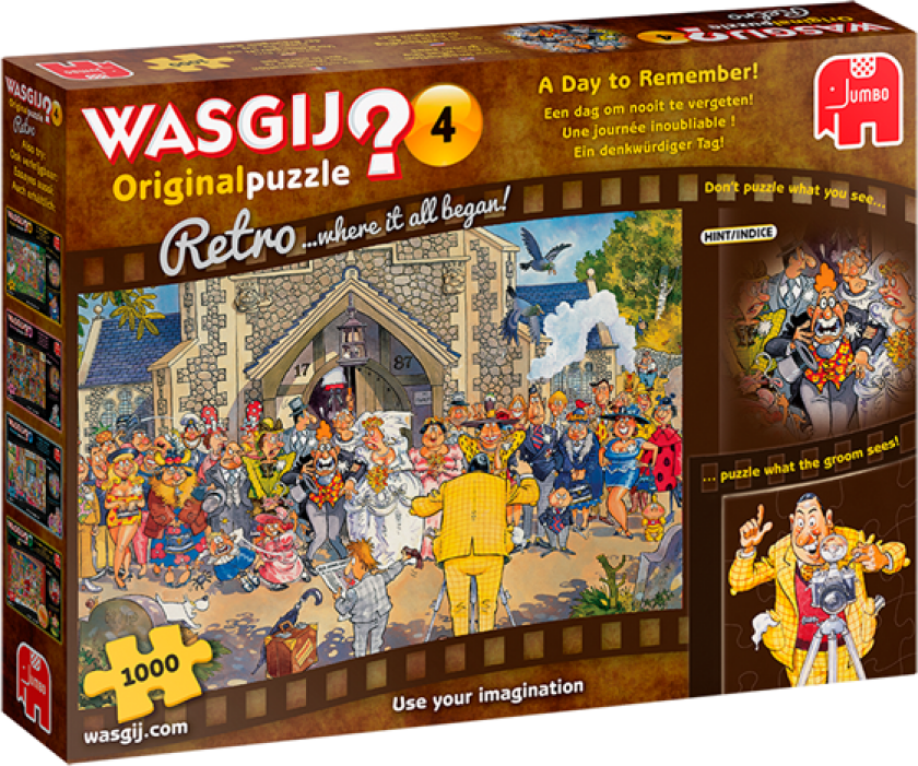Wasgij Retro Original Puzzle 4: A Day to Remember!