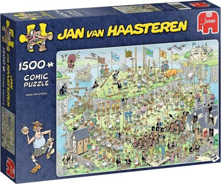 Puzzle Jan van Haasteren - Highland Games (1500 pieces)
